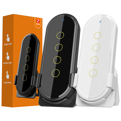 satın al Tuya ZigBee Akıllı Ev Sahne Değiştiricisi 4 Gang 12 Sahne Dokunmatik Işık Değiştiricisi Uzaktan Kumanda Akıllı Yaşam Uygulama Çevrimiçi üretim
