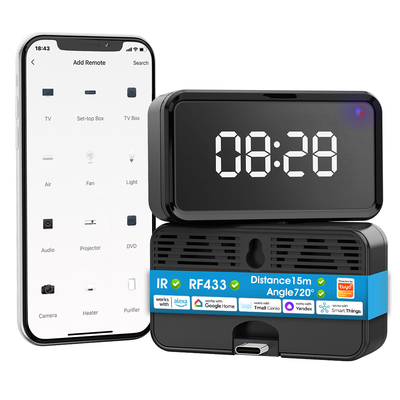 WiFi IR RF433 Akıllı Evrensel Uzaktan Kumanda, Alexa Google Ses Kontrolü ve Tuya Entegrasyonu ile Klima TV ve Daha Fazla