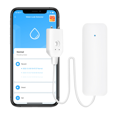 İyi bir fiyat. Tuya Akıllı Wifi Su Sızıntısı Sensörü Sel Detektörü Akıllı yaşam APP Uyarı Uyarıları Alarm Ev Güvenliği çevrimiçi