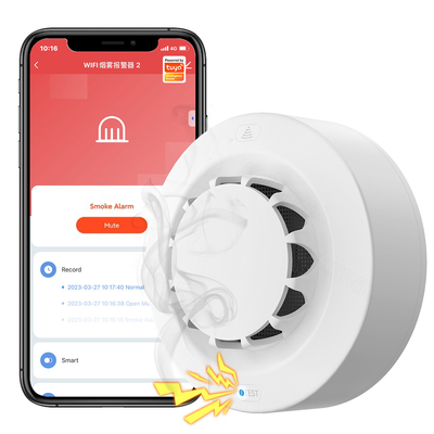 İyi bir fiyat. Tuya WiFi Akıllı Duman Alarmı Dedektörü Yangın Koruması 90db Duman Evi Kombine Yangın Alarmı Ev Güvenlik Sistemi çevrimiçi