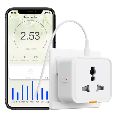 İyi bir fiyat. Tuya Evrensel Soket Tipi-C priz 16A WiFi RF433 Seyahat Adaptörü Tuya Akıllı Ev Plug çevrimiçi