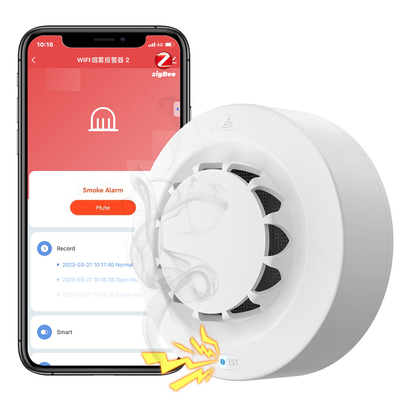 İyi bir fiyat. Zigbee Akıllı Duman Sensörü Alarm Tuya90 dB Yangın Alarmı Ev Güvenlik Sistemi Yangın Detektörü çevrimiçi