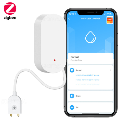 İyi bir fiyat. Zigbee Su Sızıntısı Algılayıcı Akıllı Ev Uyarıları Su Fırtınası Sızıntı Alarmı Ev GüvenliğiTuya Su Fırtınası Detektörü çevrimiçi