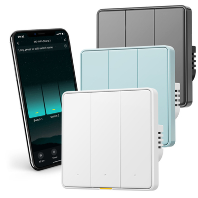 İyi bir fiyat. Tuya WiFi RF433 Akıllı Duvar Değiştiricisi, 110-250V, Tarafsız Kablo Gerekmiyor, Alexa ile Ses Kontrolü, Google Ev, Tmall Genie ve Uygulama Zamanlama Özellikleri çevrimiçi