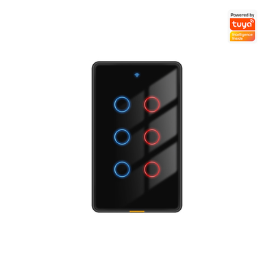 İyi bir fiyat. Tuya Smart WiFi 6 Gang Light Switch Tarafsız Kablo Yok, Zamanlama, Ses Kontrolü, RF433, Alexa & Google Home Uyumlu çevrimiçi